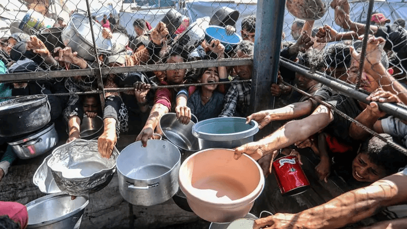 I stand with the March to Gaza - let food in!