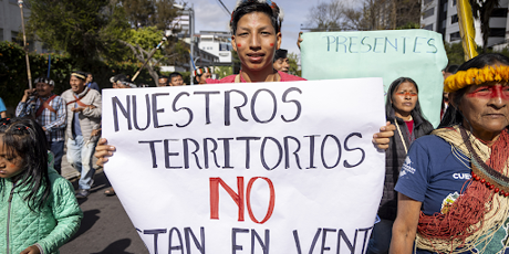 ¡Fin a la devastación de Ecuador!