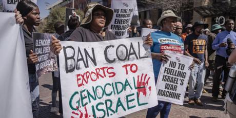 South African coal to Israel