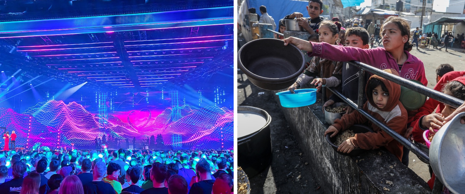 Eurovisiesongfestival: geen podium voor oorlogsmisdaden