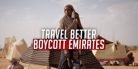 Travel better, boycott Emirates Airlines!