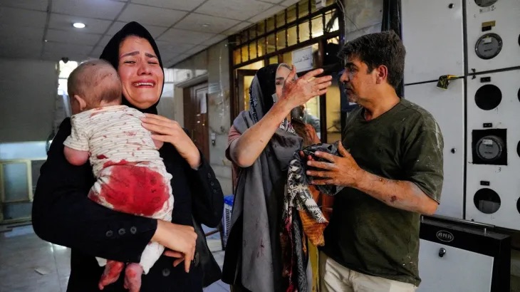 Schoolbells, not bomb sirens